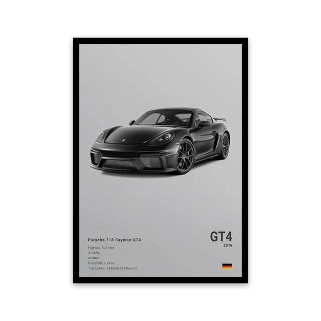 Car Wall Art Canvas