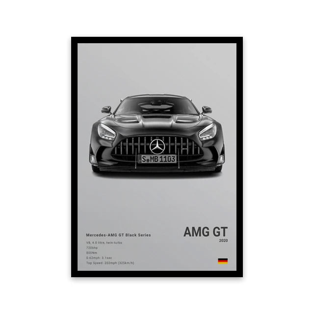 Car Wall Art Canvas