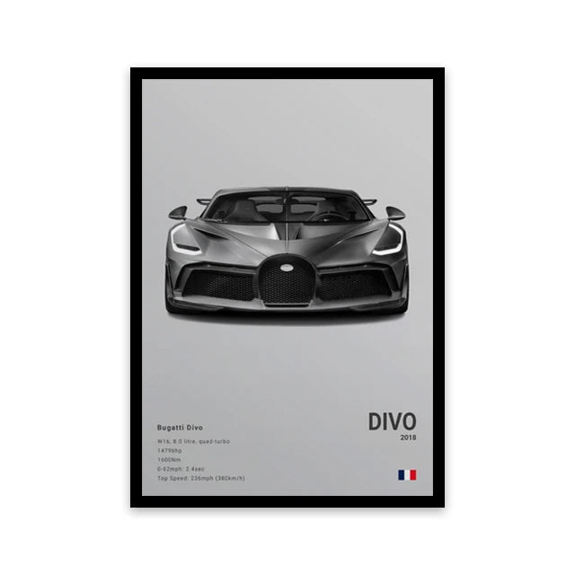 Car Wall Art Canvas