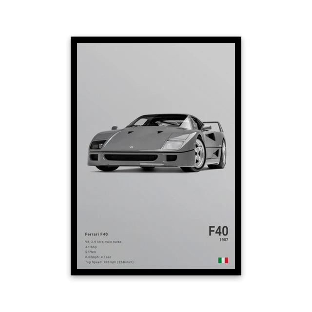 Car Wall Art Canvas