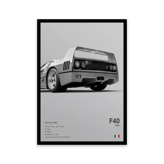 Car Wall Art Canvas