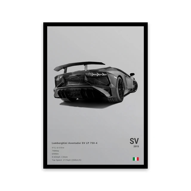 Car Wall Art Canvas