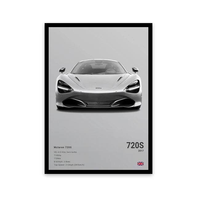 Car Wall Art Canvas