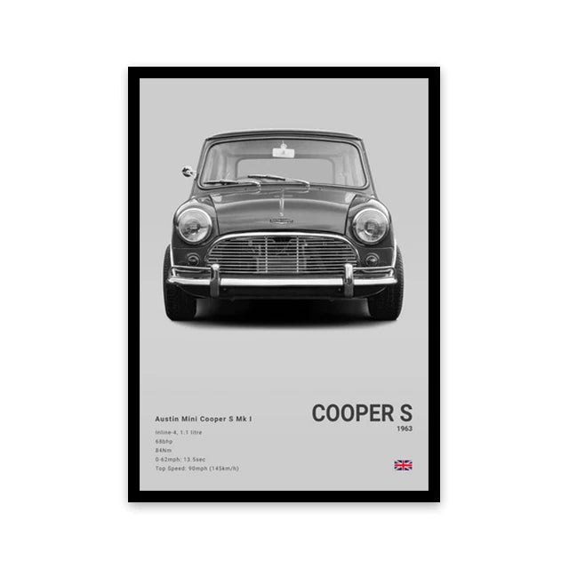 Car Wall Art Canvas